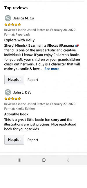 Book Reviews | Holly The Hummingbird | Children's Picture Book  | Amazon & Amazon Kindle